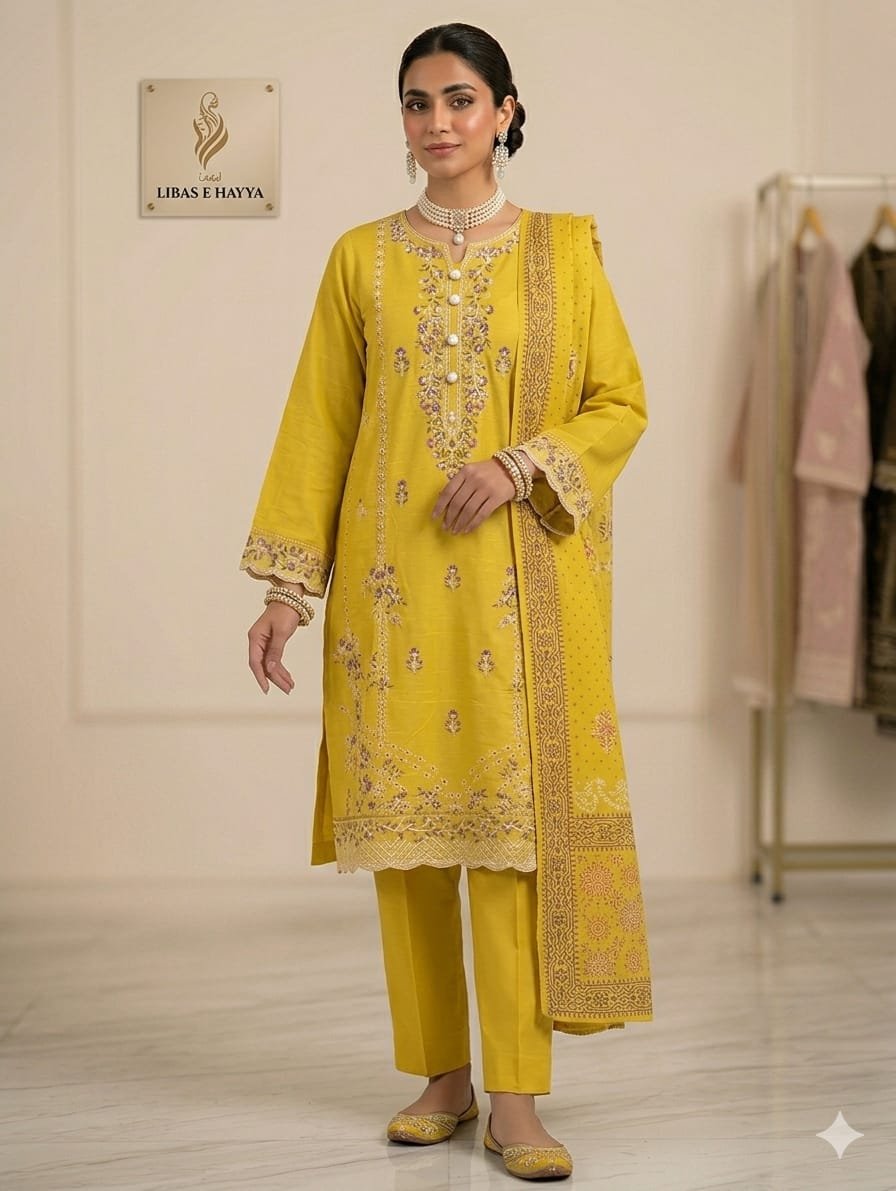 Premium Embroidered Casual Luxury Suit