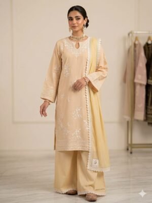 Graceful Traditional Wear With Elegant Detailing