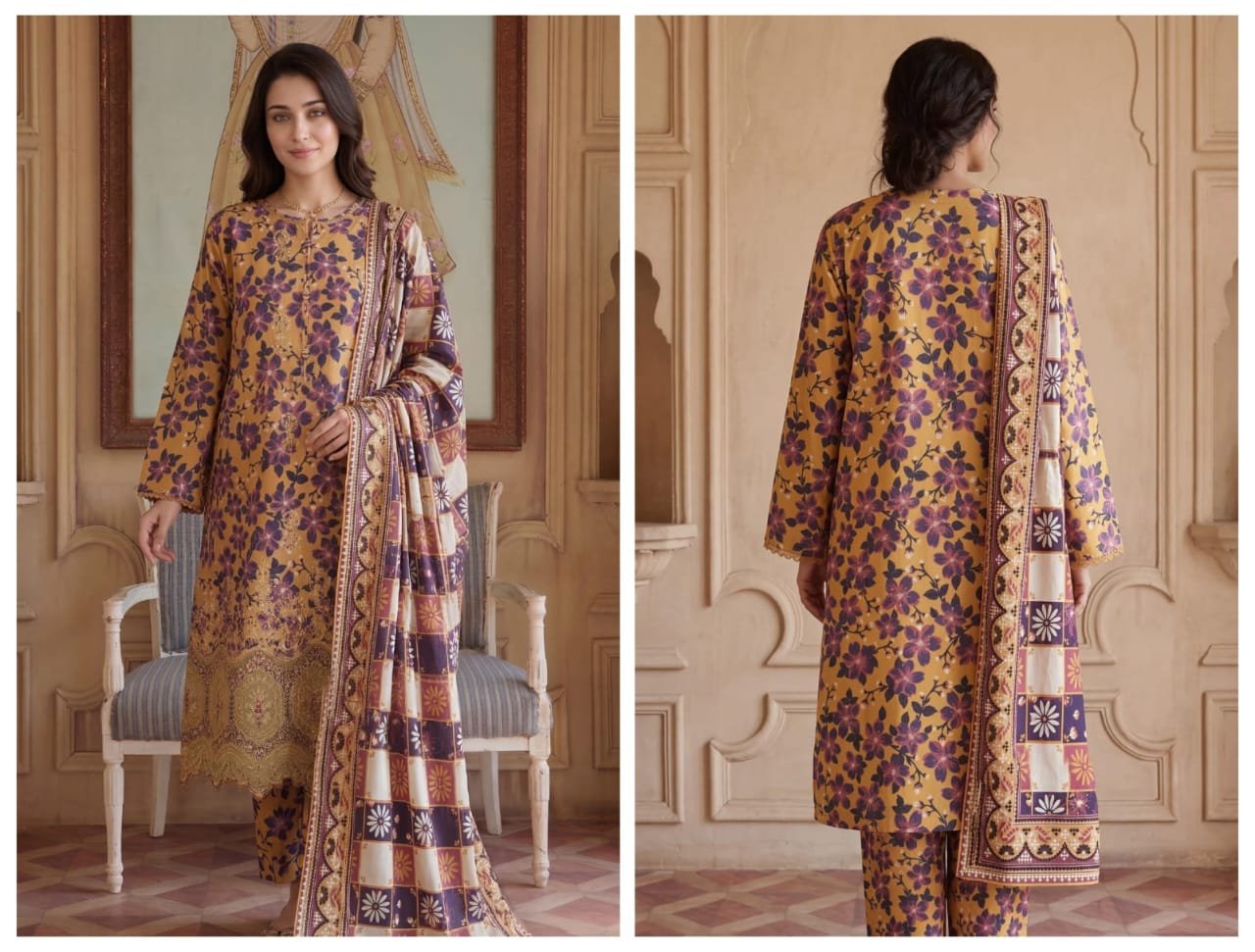 Graceful Traditional Wear With Elegant Detailing - Image 2