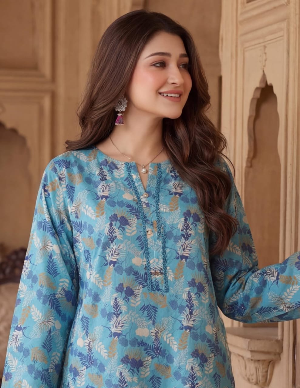 Elegant Embroidered Luxury Three Piece Suit