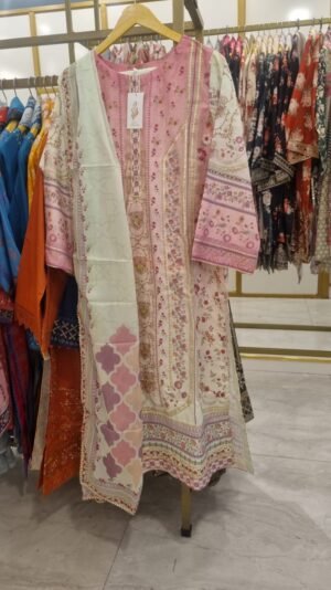 Breeze articles with shaffon dobta full embroidery unstitch