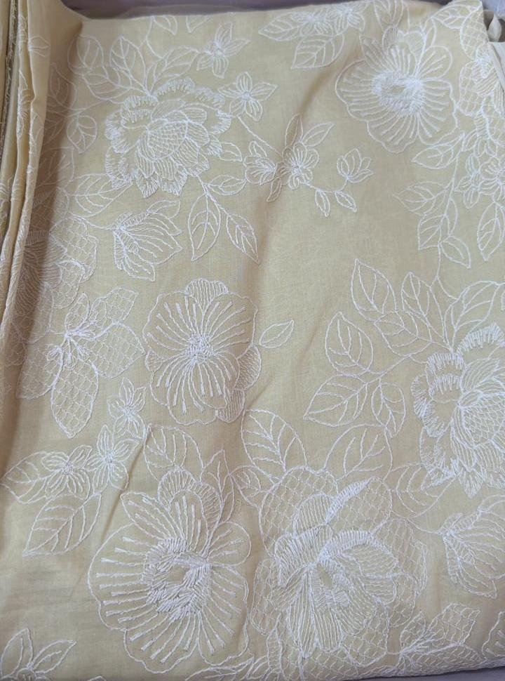 Breeze articles with shaffon dobta full embroidery unstitch