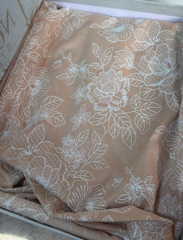 Breeze articles with shaffon dobta full embroidery unstitch